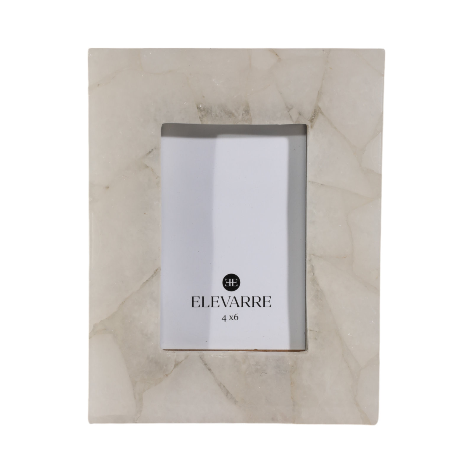 Elloise Picture Frame, 4" x 6", White