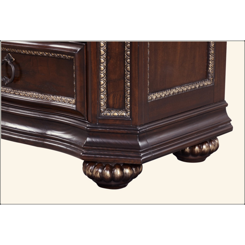 Table de chevet Paris, cerise