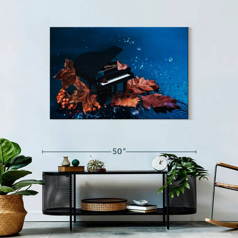 Abarca Autumn Tiny Piano, 30" H x 45" W