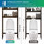Barrero Over The Toilet Storage-695987931