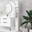 Freestanding Linen Cabinet