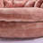 Oversized Compression Bean Bag Sofa - Large Round Loveseat With Pillows-111530272