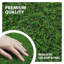 Dakota Fields Outdoor UV Resistant Artificial Grass Set of 3