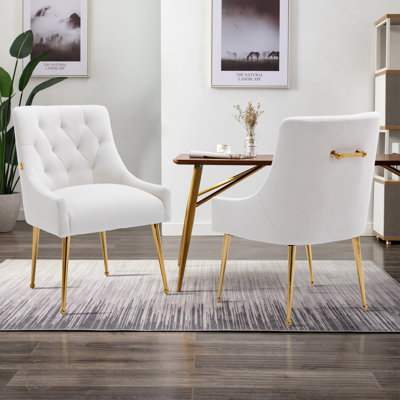 Arbri Velvet Side Chair