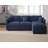 Bustamante 4-seats L-shape Sofa Couch With Ottoman-101287647