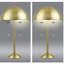 Lampe de bureau en laiton mat