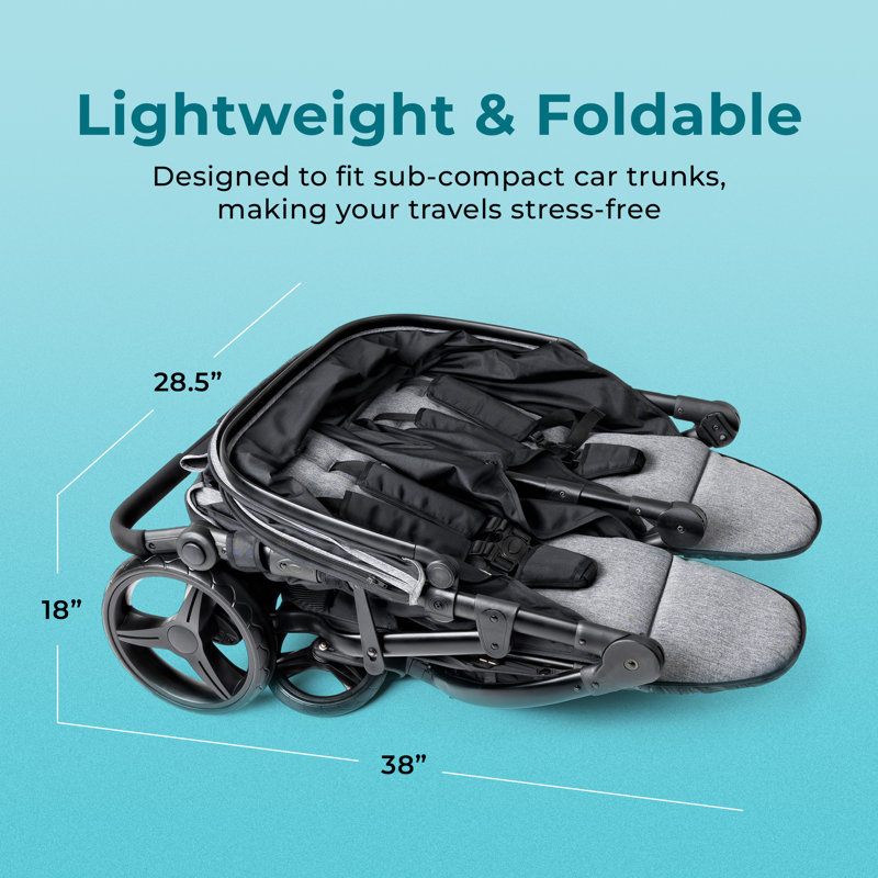 Poussette double pliable Gaggle Roadster