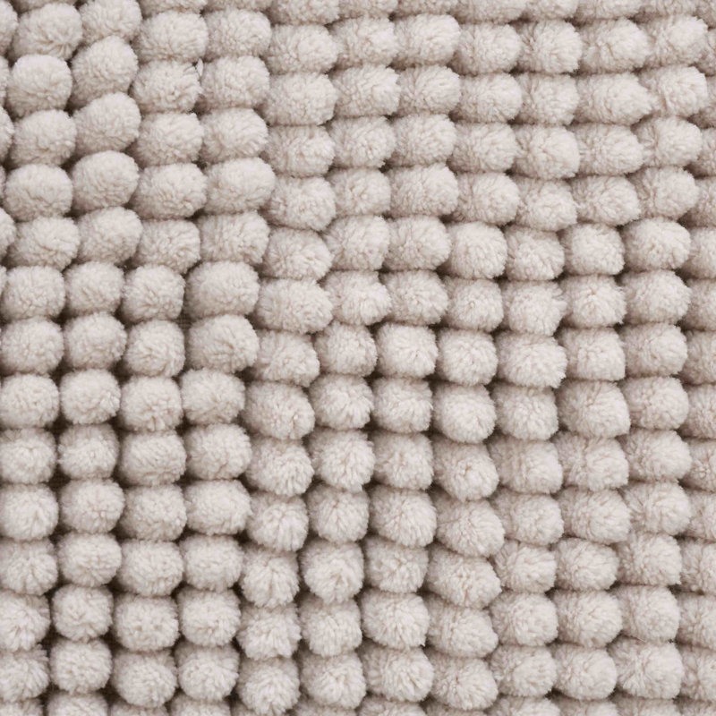 Bobble Bath Runner, Natural
