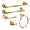 Ensemble de quincaillerie de salle de bain 5 pièces Kingston Brass Mathsson