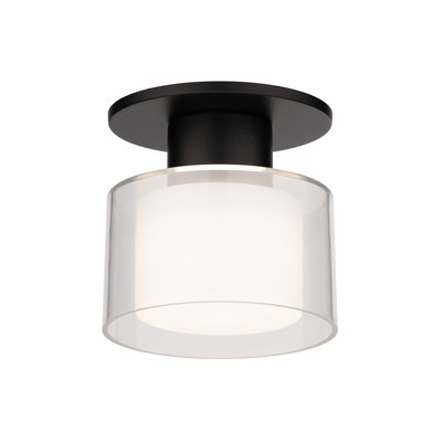 Twist-N-Lite 5" LED 5-CCT Selectable Torch Semi-Flush Mount, 2700K/3000K/3500K/4000K/5000K