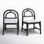 Kaelyn Arched Rattan Dining Chair-1664166933