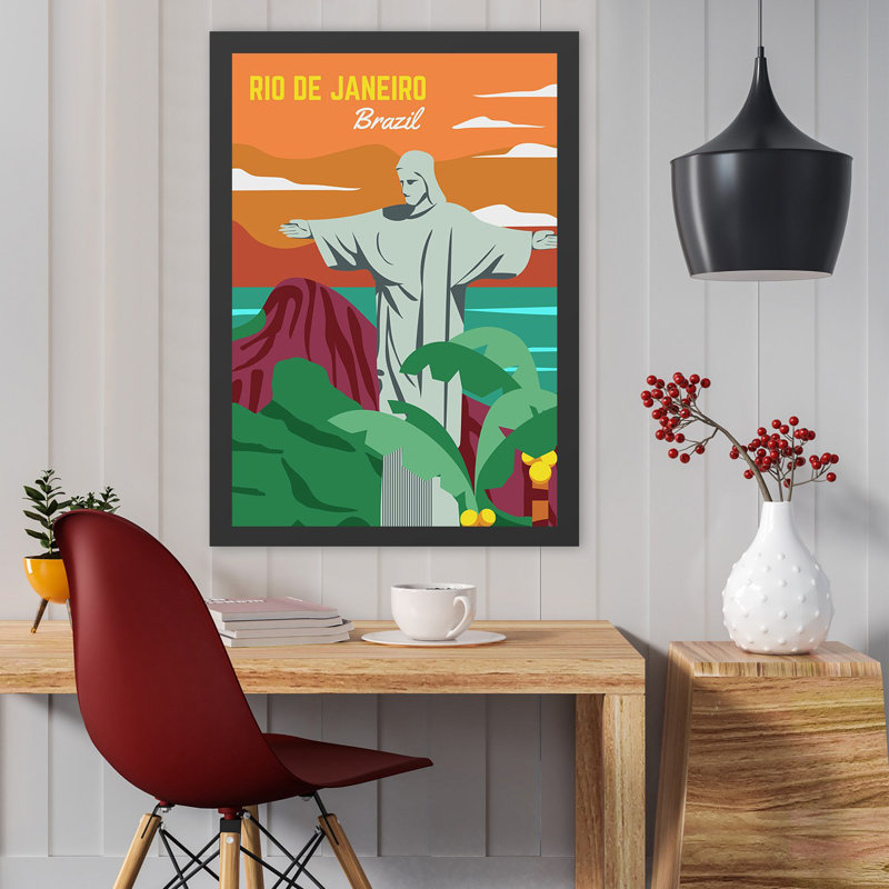 Élégante peinture encadrée décorative, 14 x 18 pouces | 100% panneau de fibres à densité moyenne avec structure 100% polystyrène (0,8 po d'épaisseur) | Impression numérique UV | Prêt à suspendre pour une décoration de salon, de chambre à coucher ou de bureau