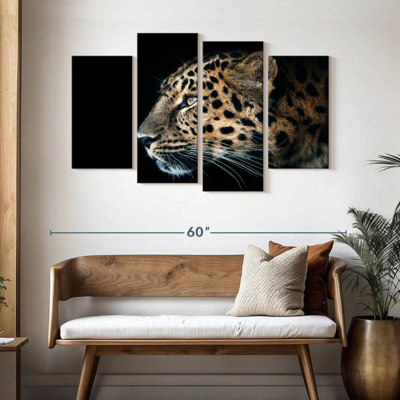 Cheetah Determination, H 32 po x l 52 po