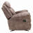 338F1F6AB4924D9CB9A7CD969EC7B6BE Loveseat W/USB Dock & Console (Glider & Motion) - 2-Tone Chocolate Velvet-397143355