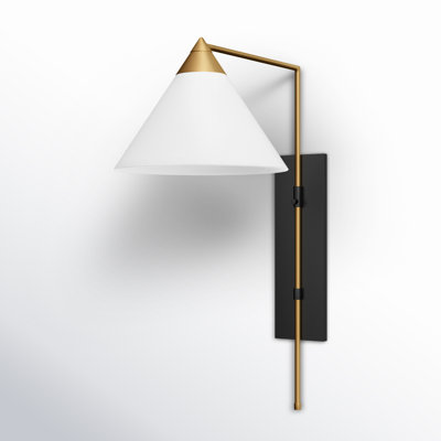Raze Single Light Steel Dimmable Wallchiere