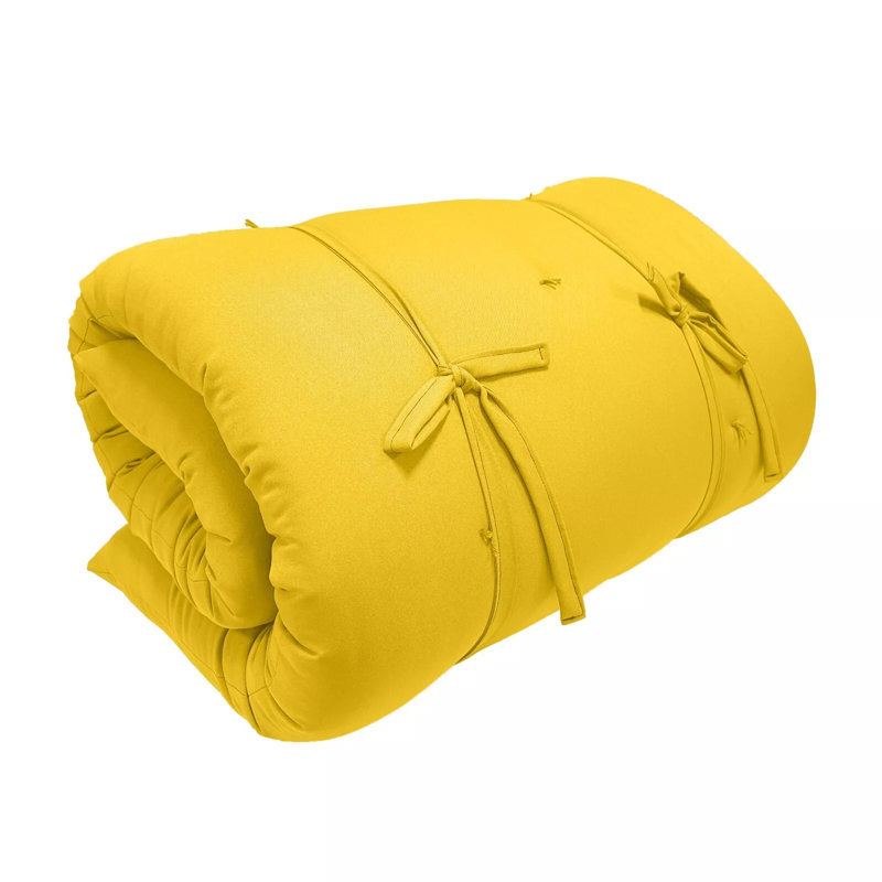 Matelas de futon 3 po Neema, Jaune
