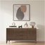 Buffet Harper en bois franc brun noyer