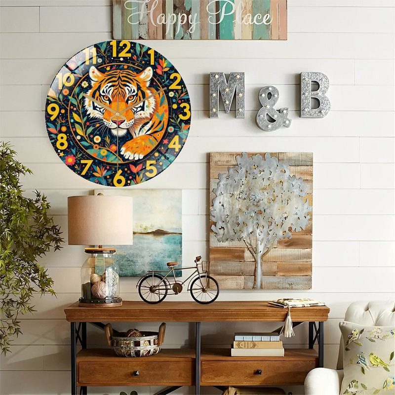 Horloge murale Tiger