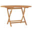 Table de patio pliante Haylea