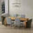 Imogen Solid Wood 86" Rectangular Dining Table