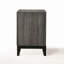 Table de chevet transitionnelle 2 tiroirs 1Pc
