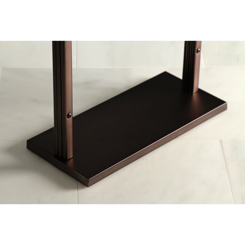 Kingston Brass Edenscape Freestanding Y-Style Towel Rack, Oil Rubbed Bronze