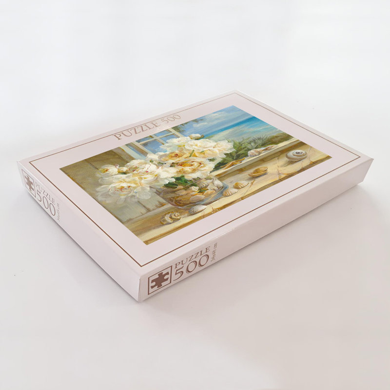 500 pièces en carton, 100% carton, 500 pièces, 18,9 x 13,4 pouces | Taille de la boîte: 13,2 po x 9,1 po x 2,0 po | Parfait pour le plaisir et la détente en famille, pièces durables de haute qualité pour un assemblage facile, cadeau idéal pour les amateurs de casse-tête