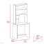 Bureau d'ordinateur, tablette inférieure, quatre tablettes