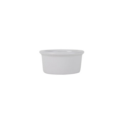 Ensemble de ramequin rond en porcelaine 2,5 onces Duratux