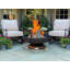 Harrogate Round Steel Wood Burning Fire Pit-277378280