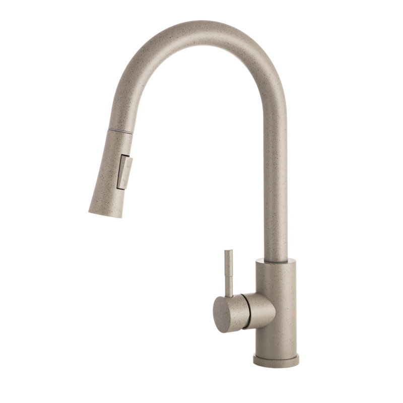 Belfry Kitchen Tabyana Kitchen Faucet Side Spray, Beige