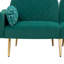 Canapé 65 pouces Mid-Century moderne avec 2 coussins-1072537837