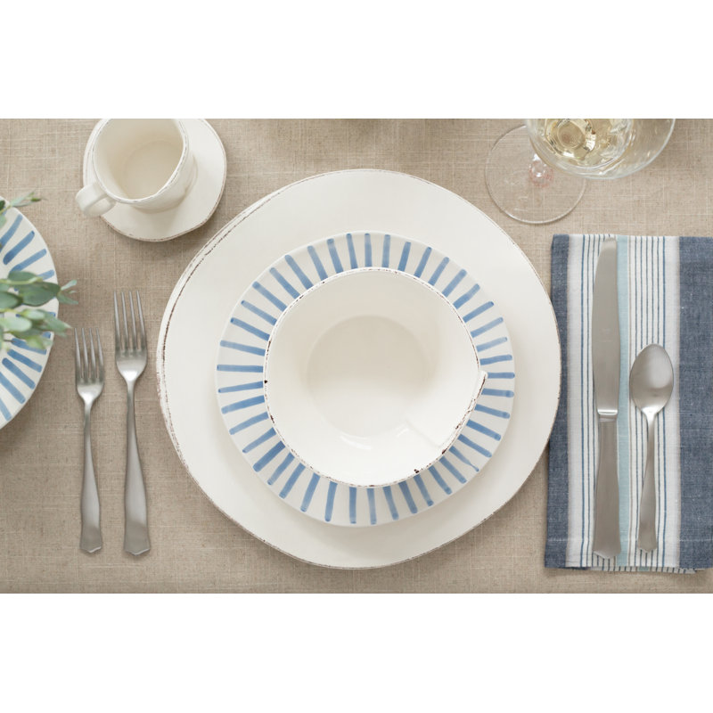 Lastra Stoneware Serving Bowl