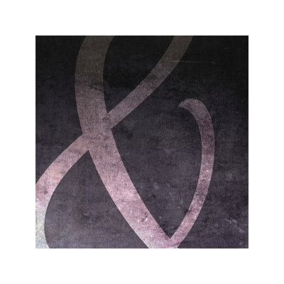 Film Negative Ampersand - Wrapped Canvas Print
