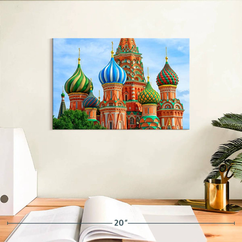 Adella Saint Basil's Cathedral In Moscow, 8" H x 12" W
