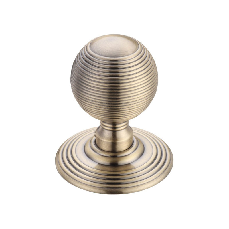Passage Door Knob, Florentine Bronze