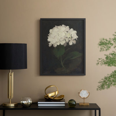 Vintage Floral Print CCXCIII Framed Print - Solid Wood