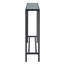 Console étroite Darrin avec plateau en miroir - noir-1031477851-1031477854