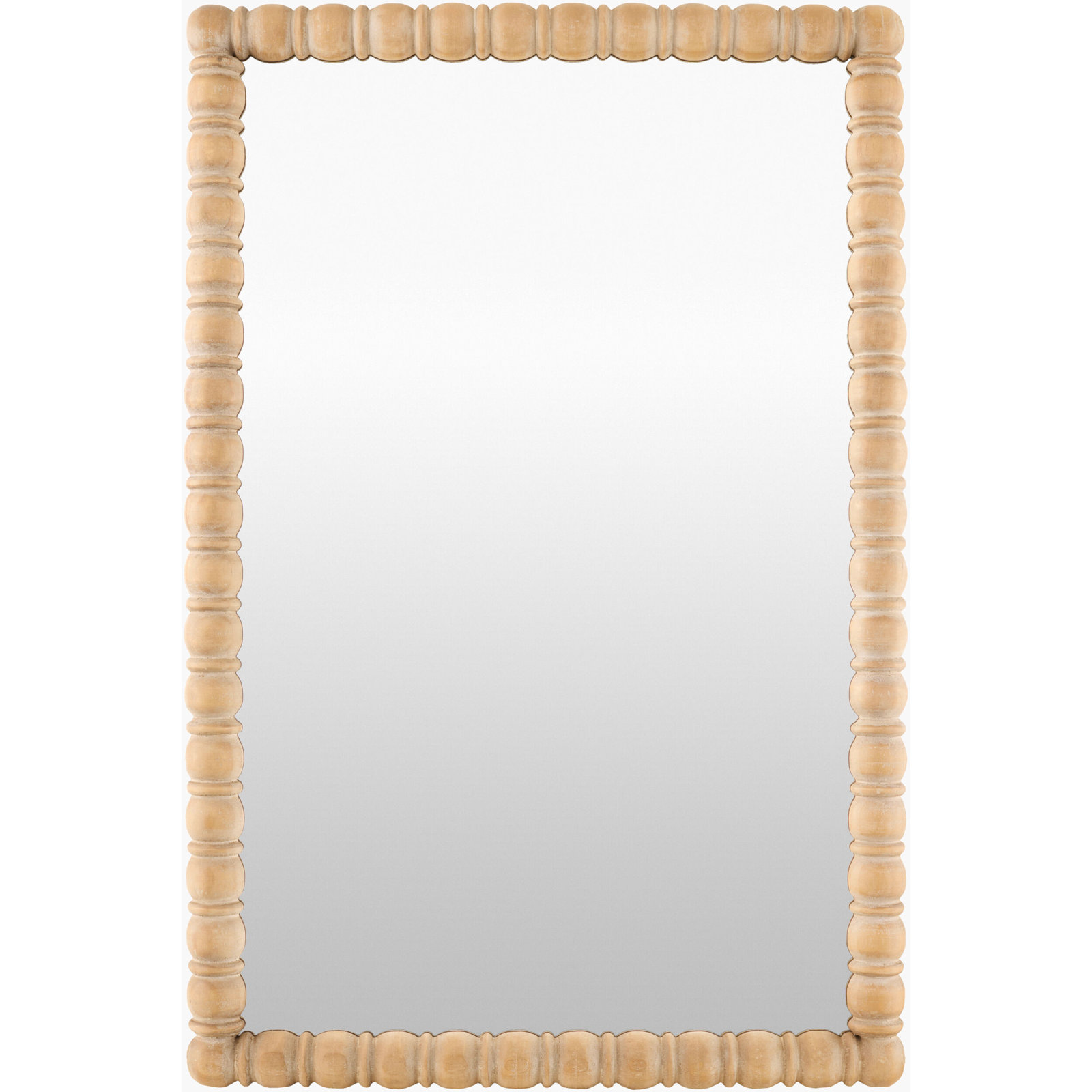 Galey Alix x Livabliss Karling Blair Mirror, Antique Brown, 37" x 24"