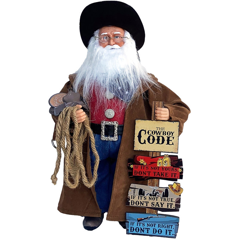 15” The Cowboy Code Claus