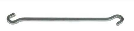 Handcrafted Extension Hook Pot Rack, 10" H x 1.5" W x 0.375" D, Stainless Steel
