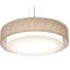 Luminaire suspendu tambour 3 lumières Ashantis
