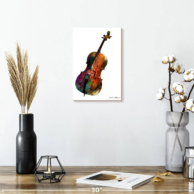 Abarca Cello, 24" H x 16" W
