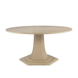 Maitland Smith Round Solid Oak Dining Table