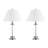 Ensemble de lampes de table 29 po Fagaras-32961019