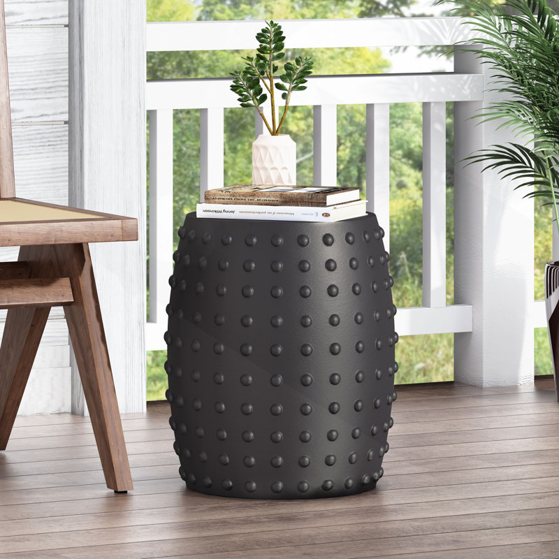 Outdoor Lightweight Concrete Side Table