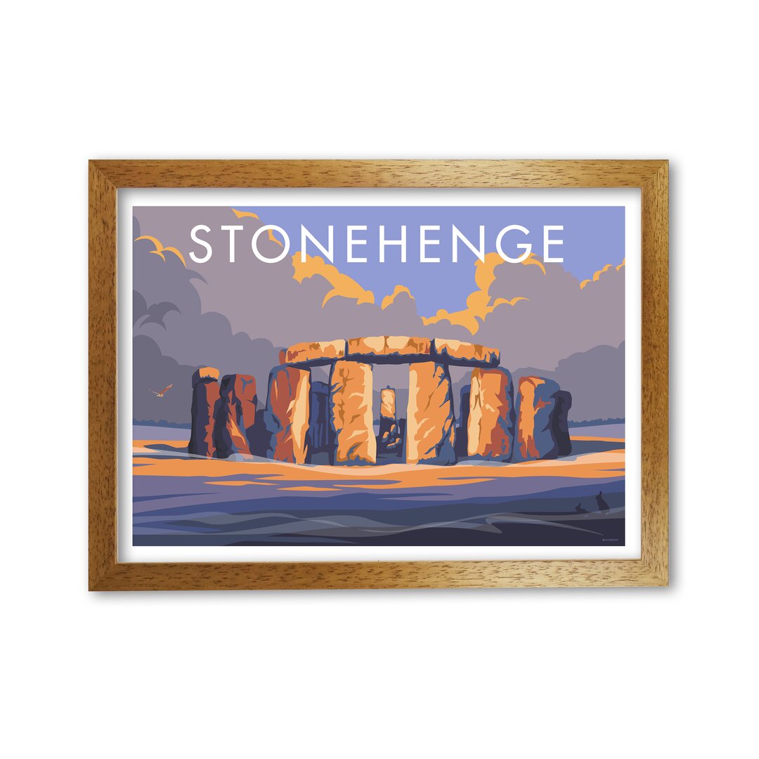 Poster Stonehenge von Stephen Millership