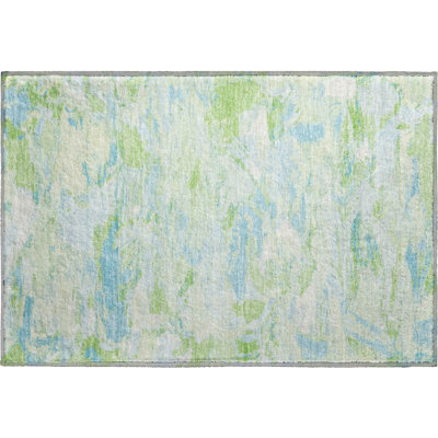 Premium Machine Washable Sykora AMF1344 Abstract Rug