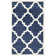 Ammundsen Geometric Navy/Beige Area Rug