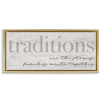 Family Traditions